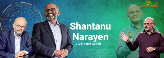 Shantanu Narayen Birth Details and Astrological Chart