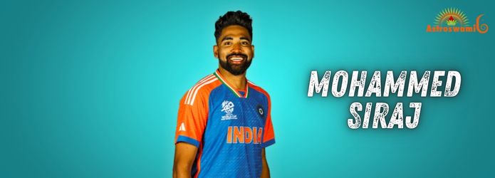 Astrological analysis of life and career of Mohammed Siraj